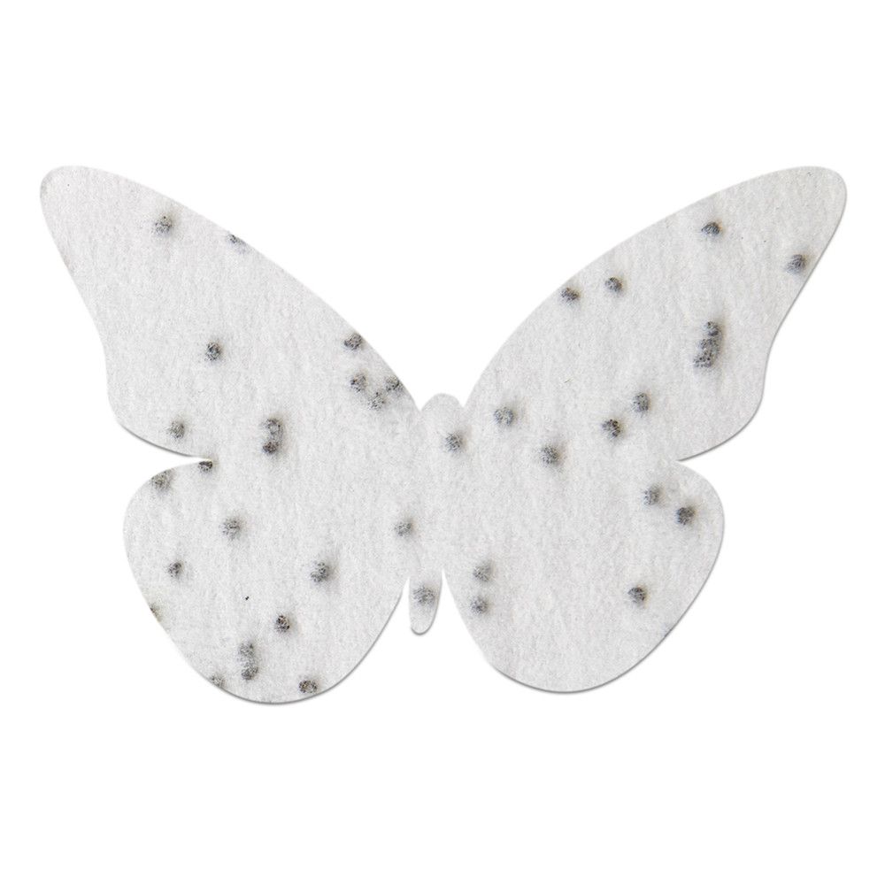 Samenpapier in Klappkärtchen - Schmetterling-319
