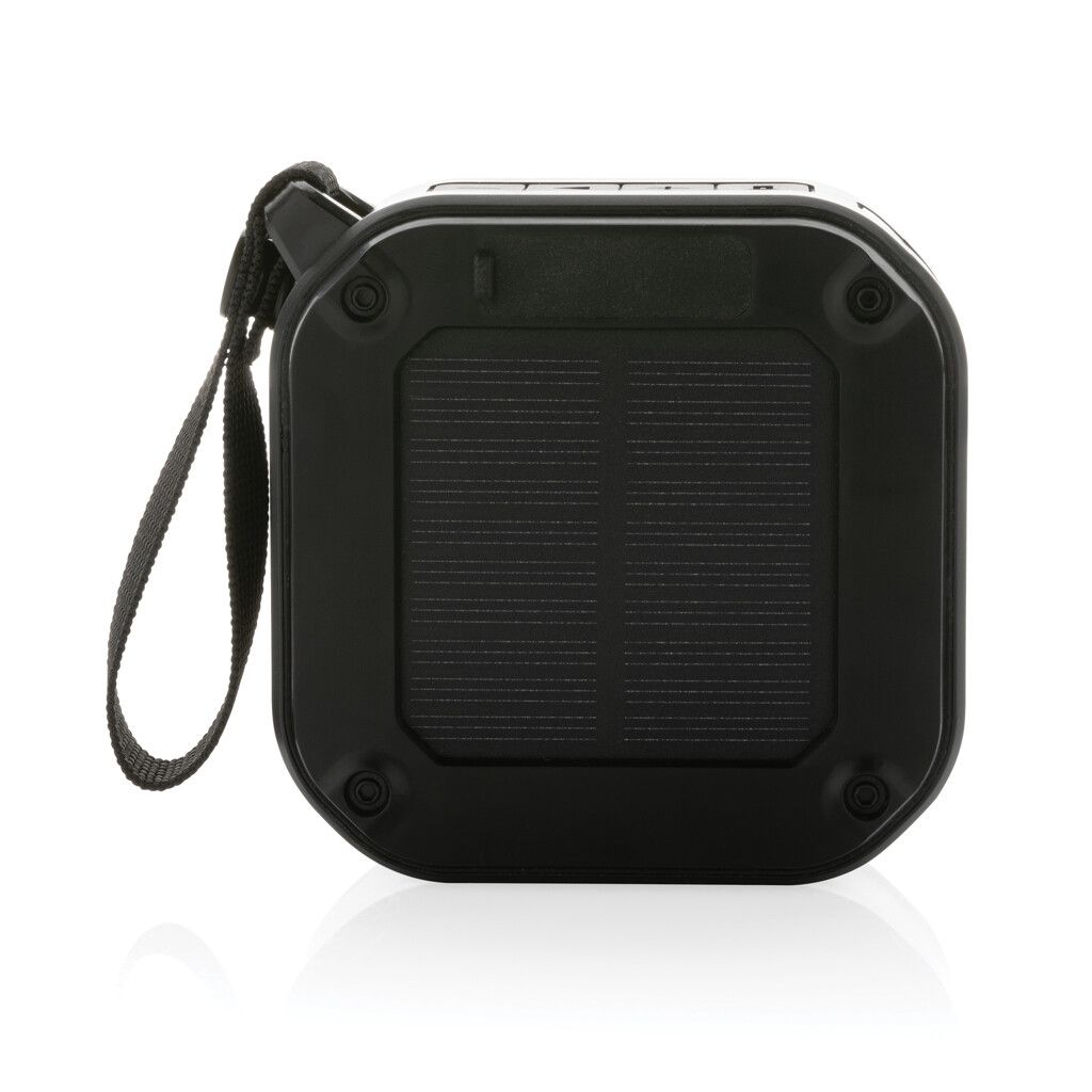 3W kabelloser Sunwave Solar-Lautsprecher aus RCS Kunststoff - schwarz-213