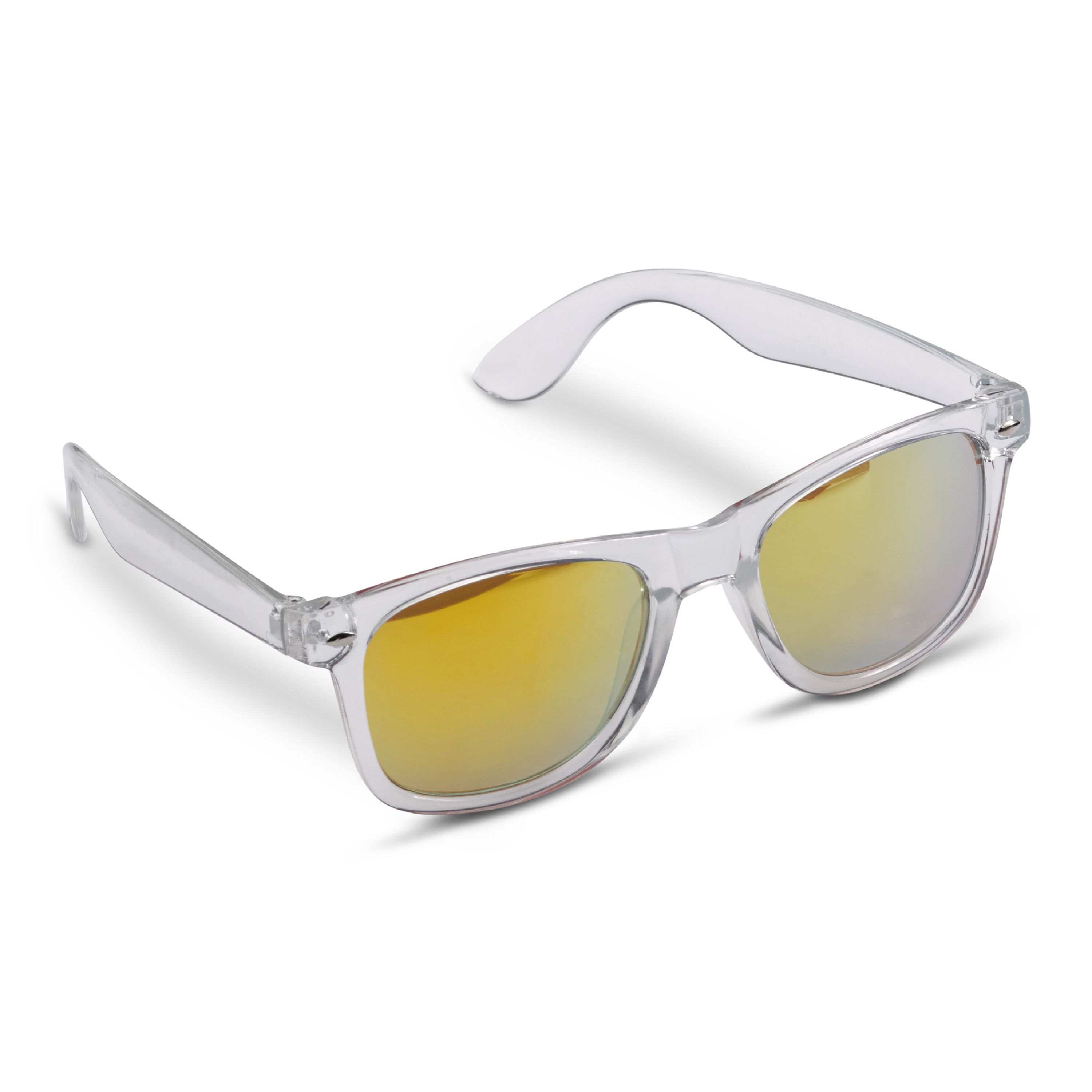 Sonnenbrille Bradley transparent UV400 - transparent  -  orange-833