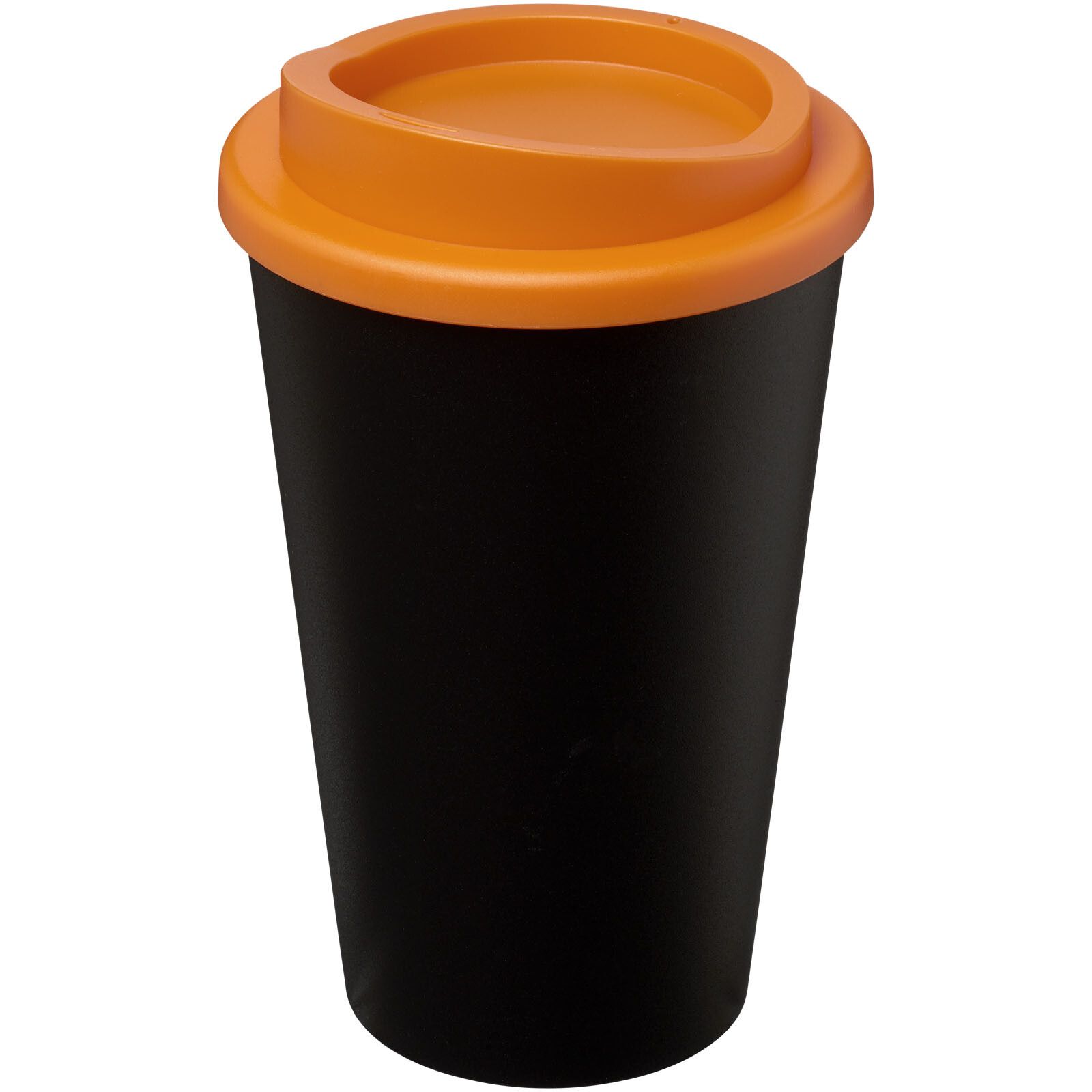 Americano 350 ml Isolierbecher - schwarz -  orange-144
