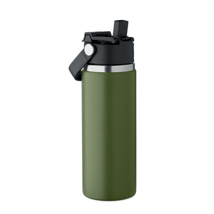 Isolierflasche 500 ml SUMA GRIP - dunkelgrün-827