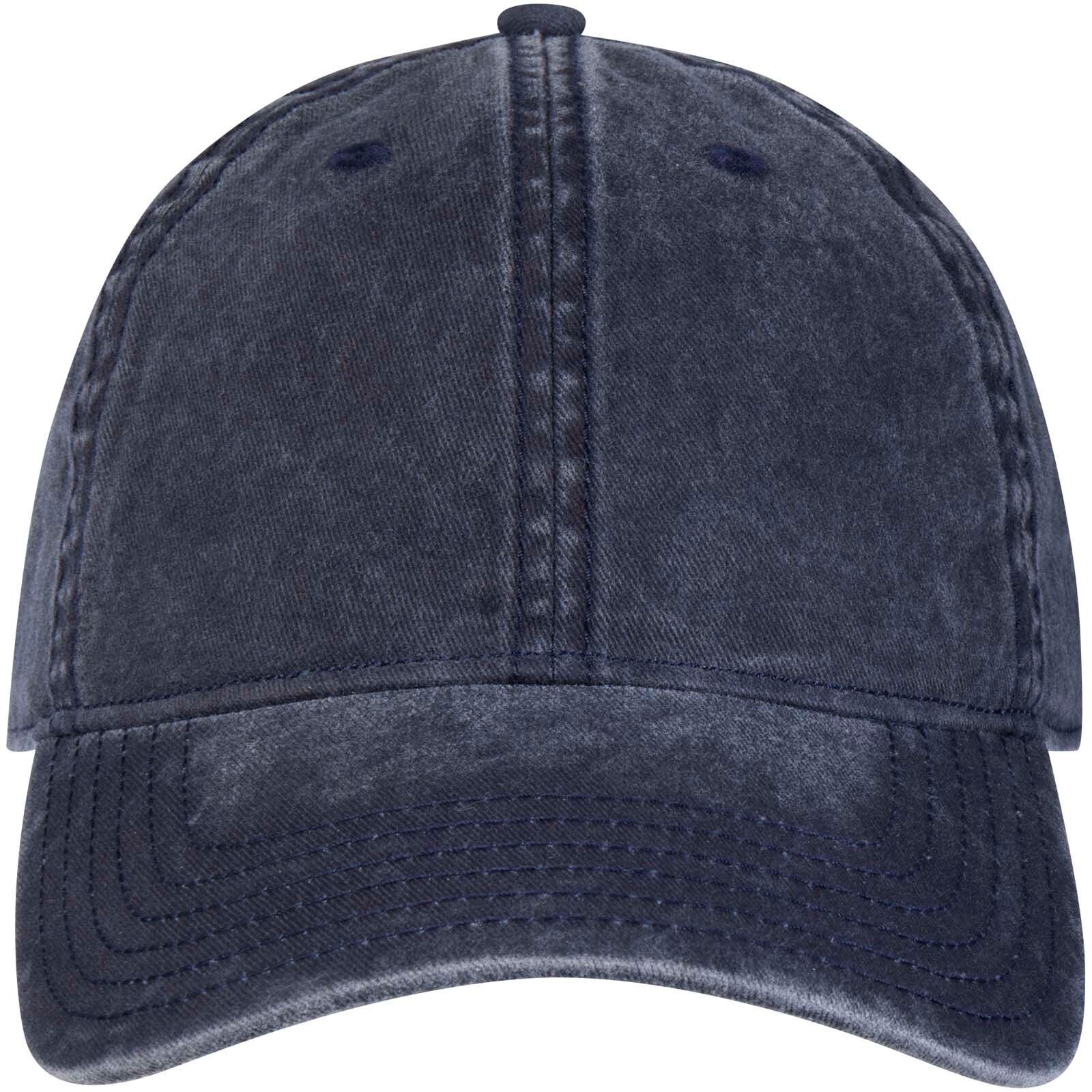 Grafton Cap mit 6 Segmenten washed - navy - 0-964