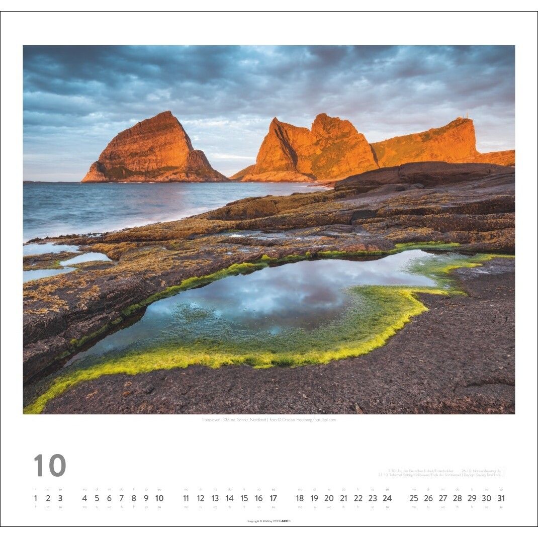 Norwegen - Landschaft & Natur Kalender-271