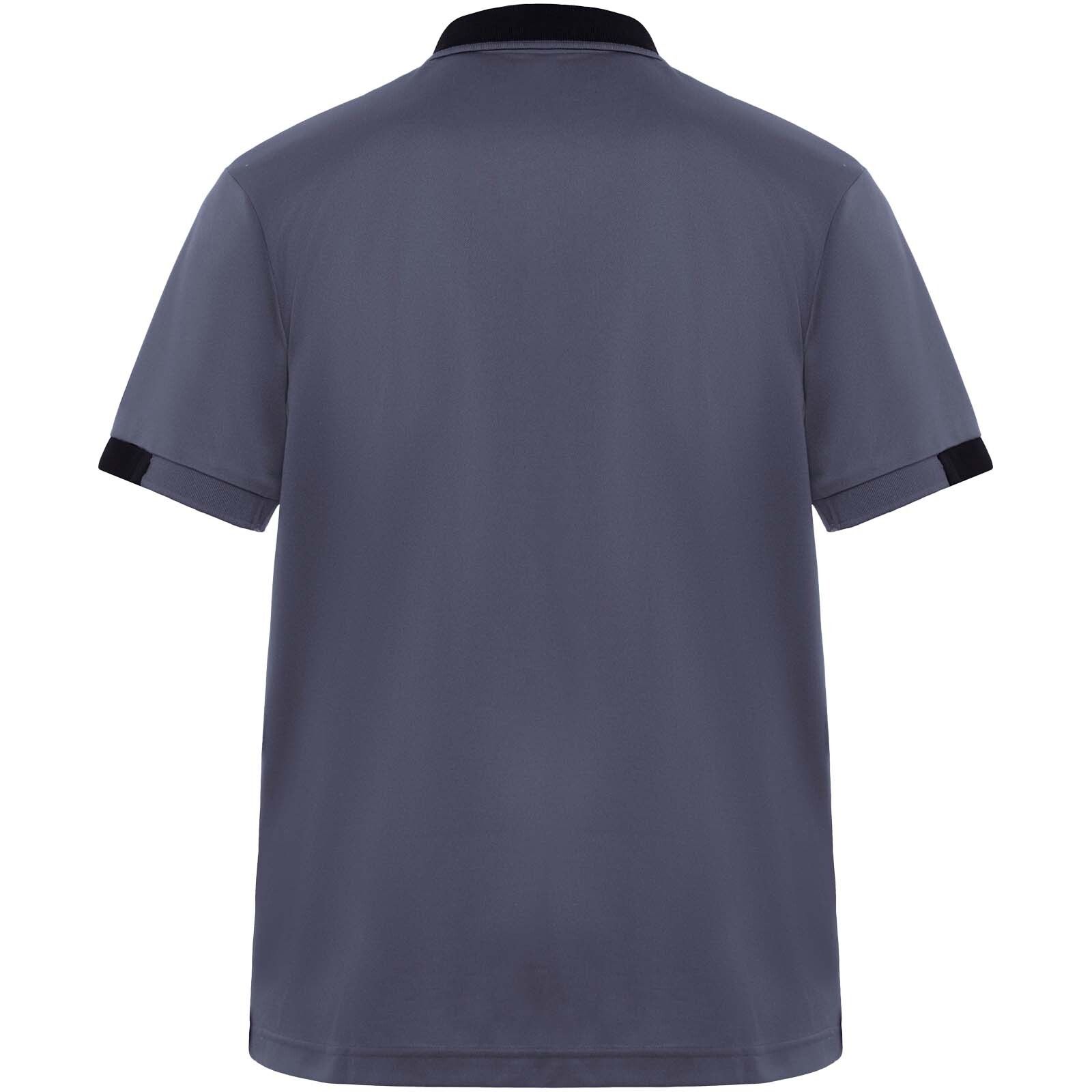 Samurai Kurzärmeliges Poloshirt mit antibakterieller Wirkung, 160 g/m2, unisex  - blei -  schwarz-658