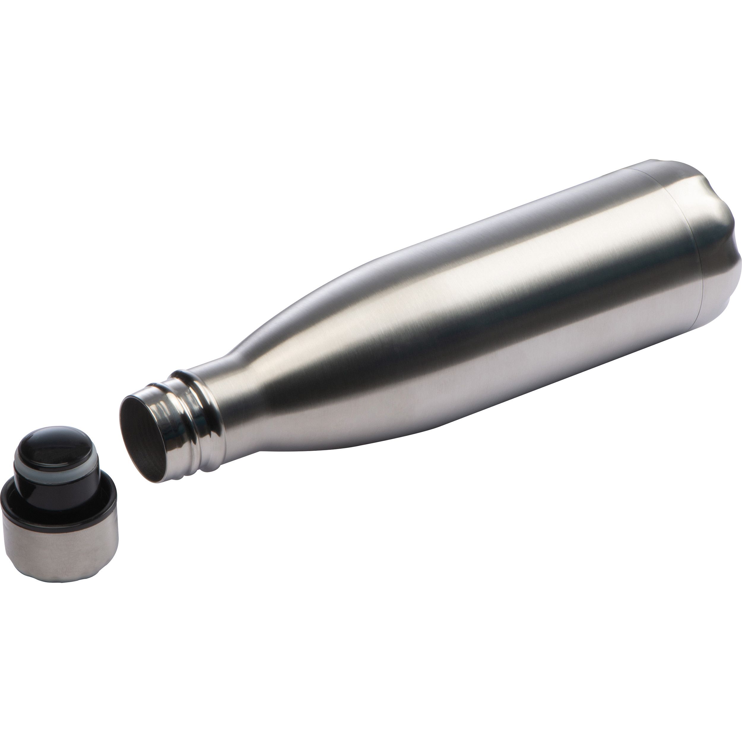 Isolierflasche Bree - silbergrau-885