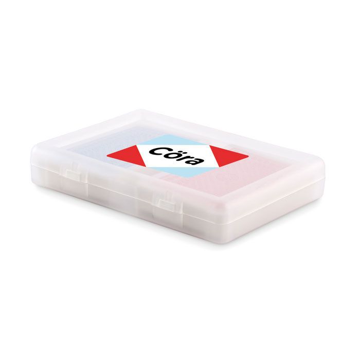 Klassisches Spielkarten-Set PLAYCARD - transparent-538