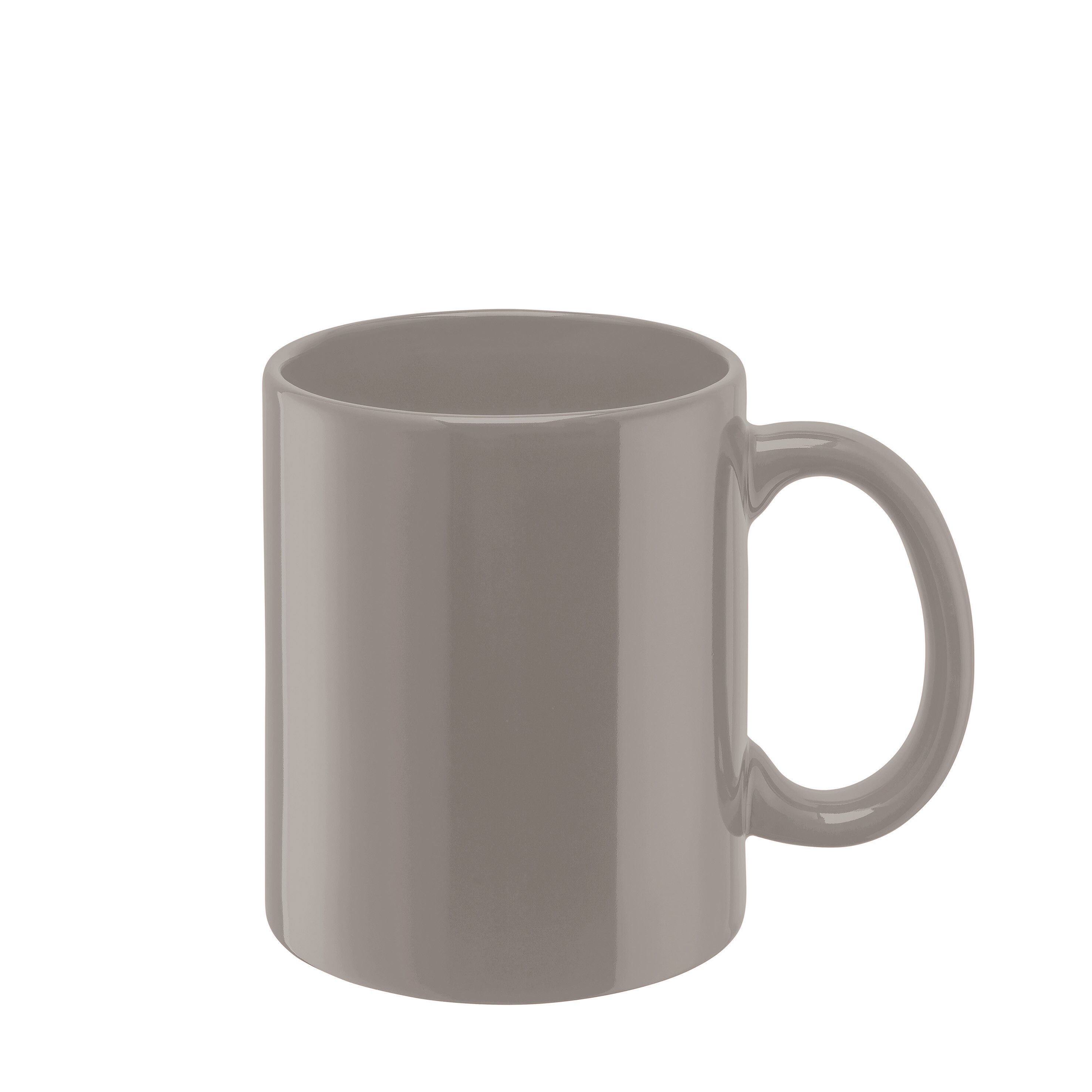 Carina Colour Steinzeugtasse 300 ml - warmes grau-996