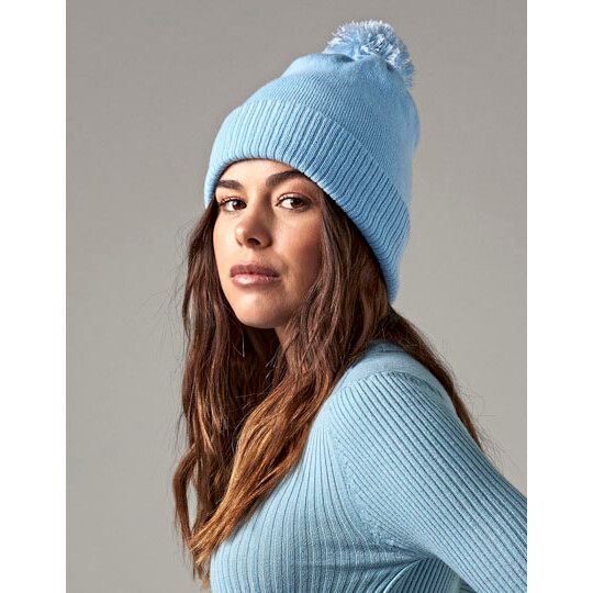 Snowstar® Beanie - sky blue - white-321