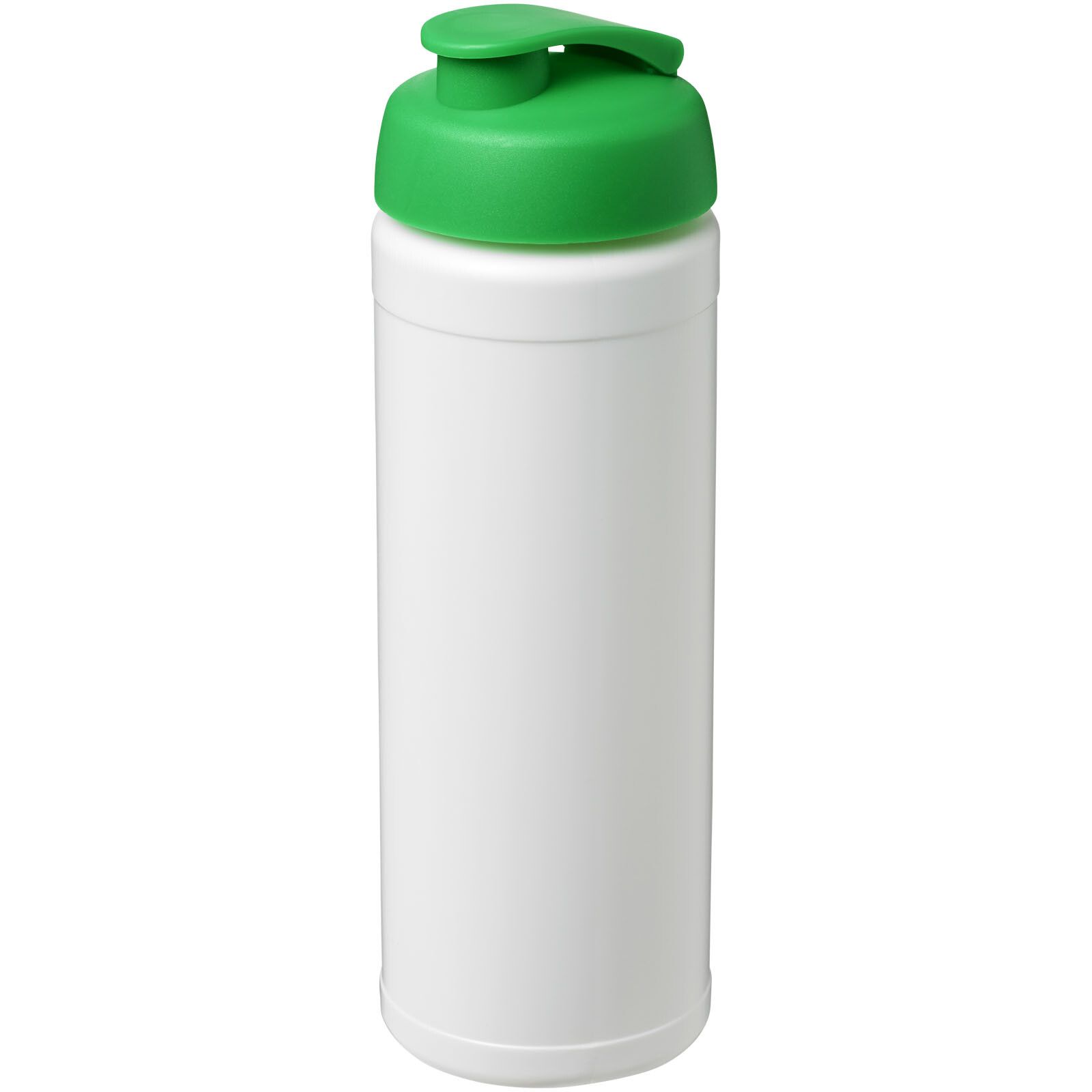 Baseline Plus 750 ml Flasche mit Klappdeckel - weiss -  grün-316