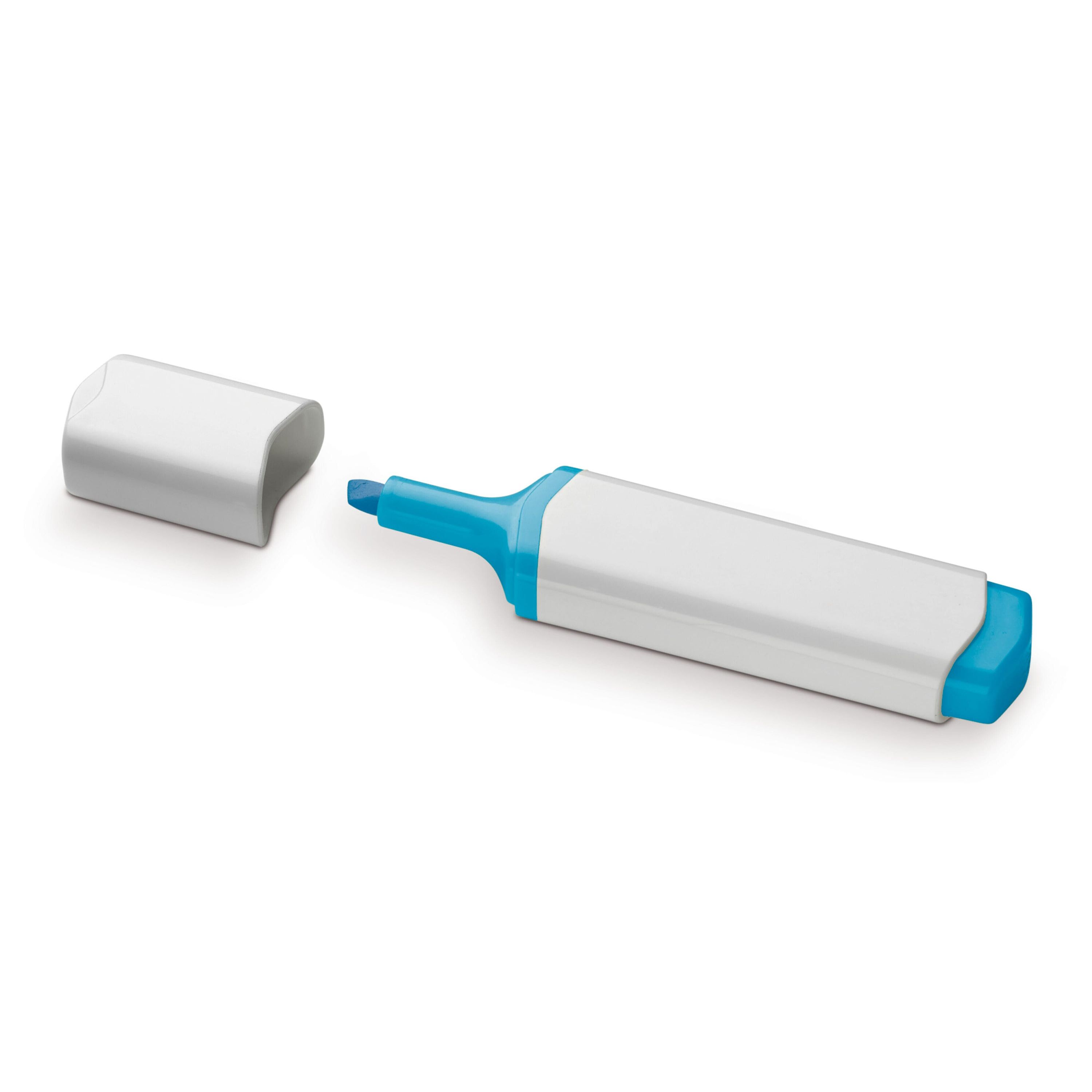 Textmarker - weiss  -  blau-974