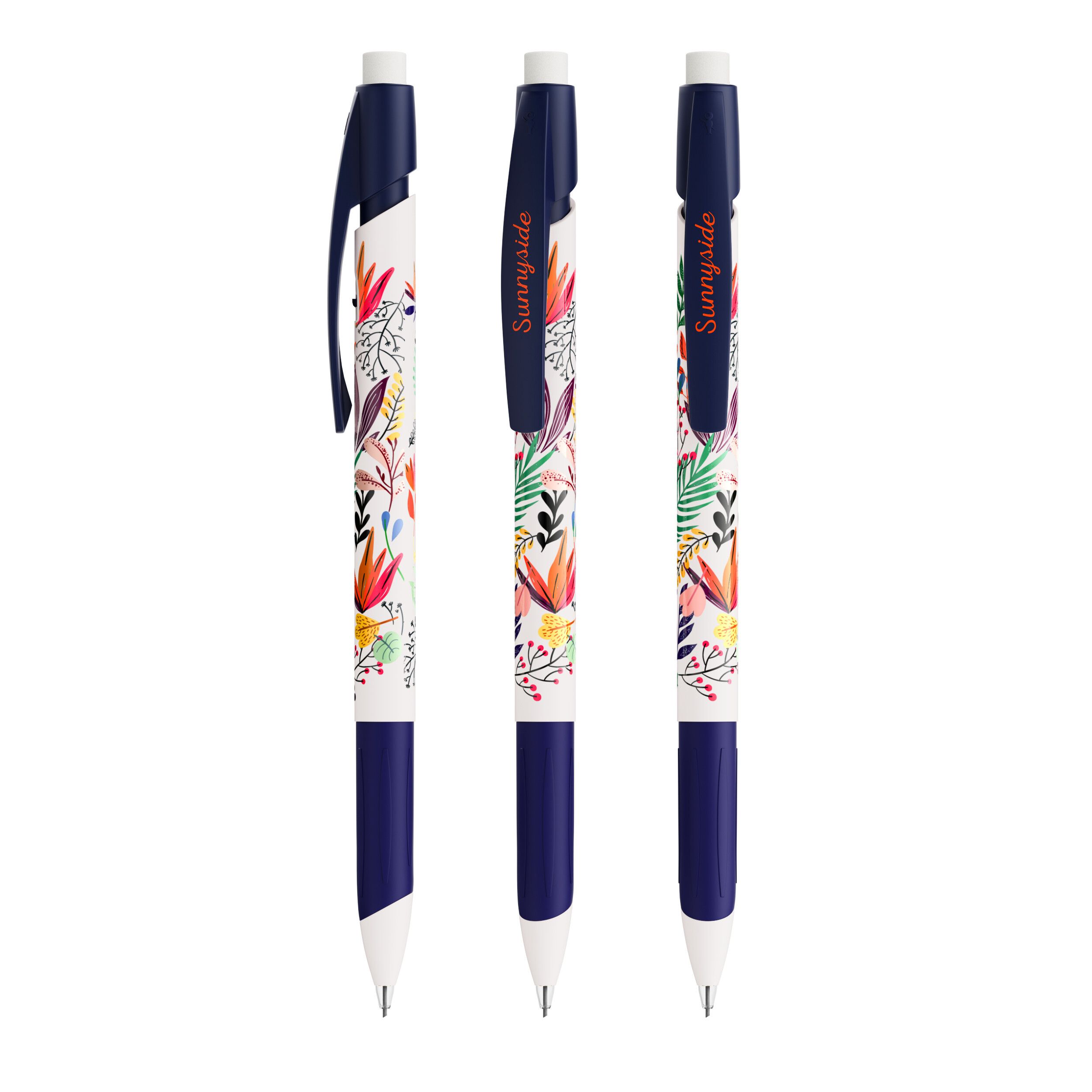 BIC® Media Clic Grip Ecolutions® Druckbleistift - marineblau - weiß-911