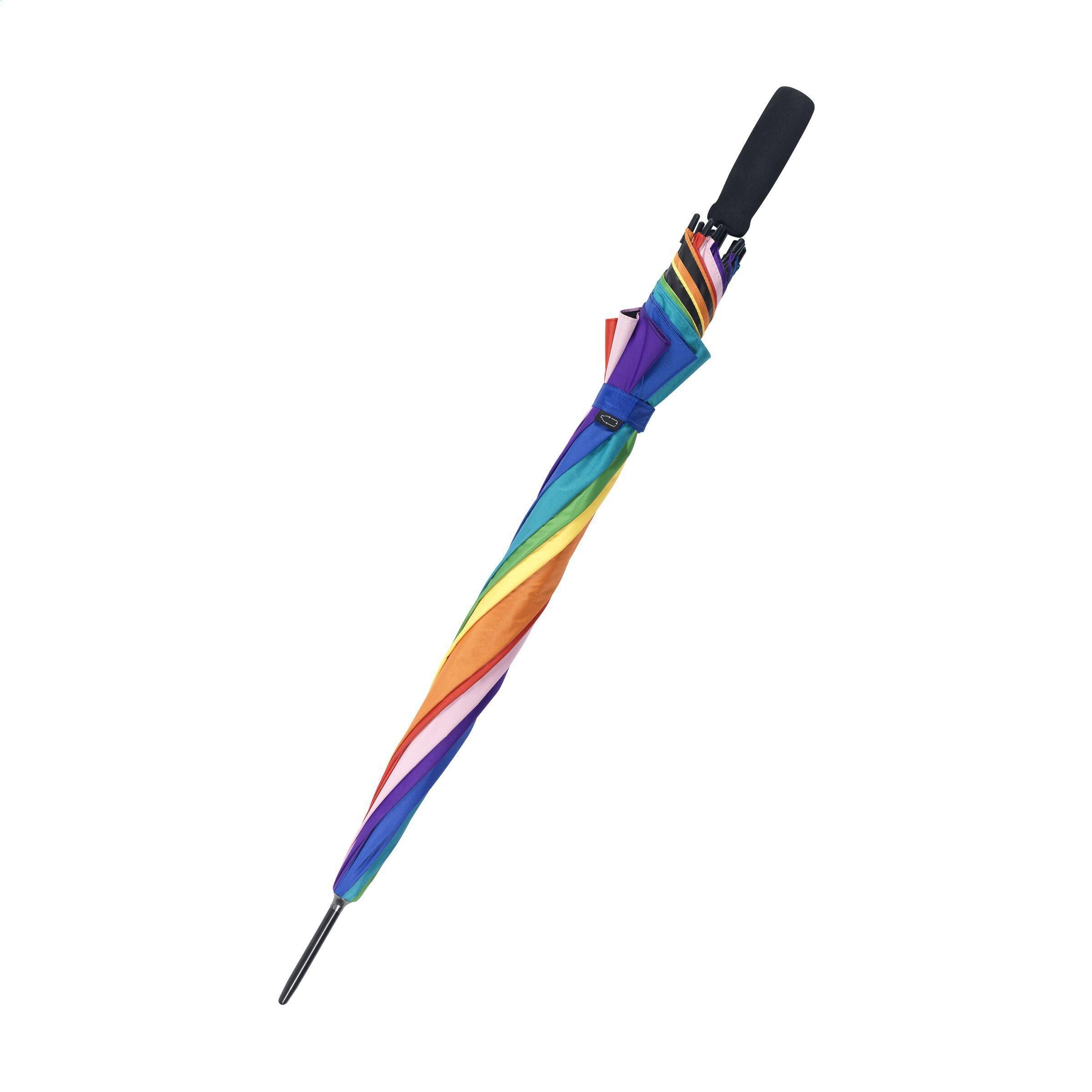 Rainbow RCS RPET Regenschirm 23 inch - custom - multicolor-186