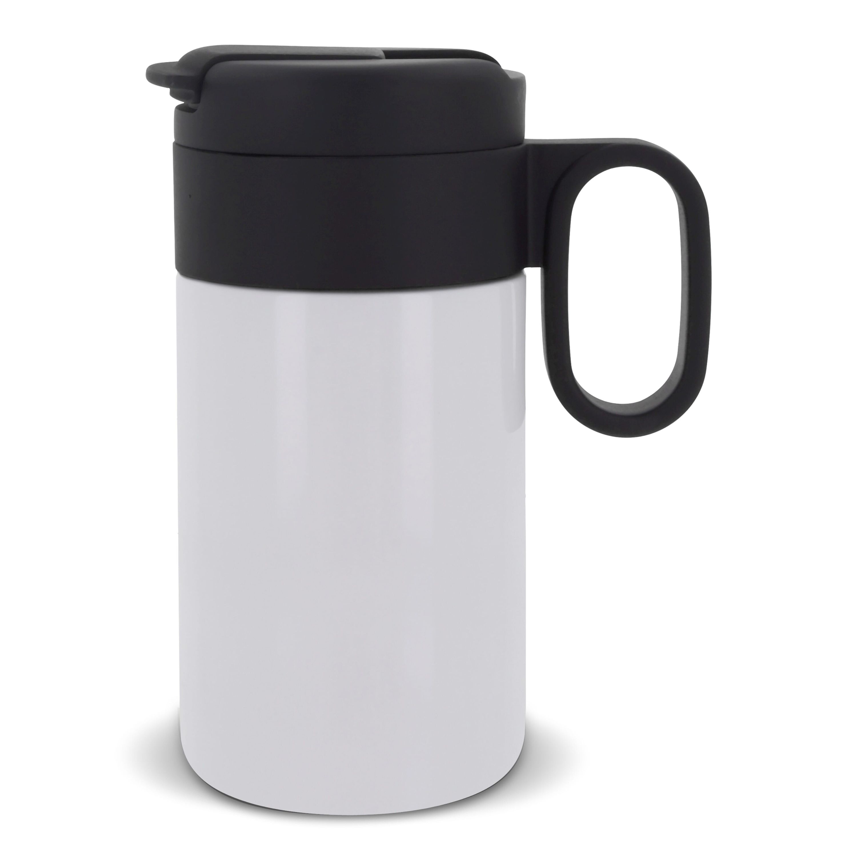 Isolierbecher Flow mit Griff 250ml - weiss-858