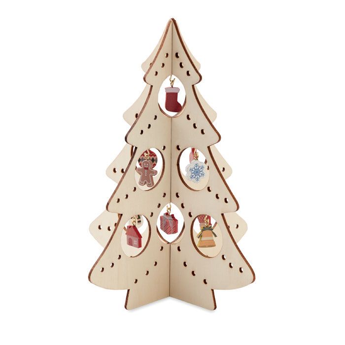 Weihnachtsdeko aus Sperrholz SILUETA - holz-745