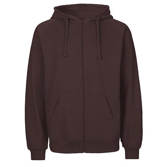 Men´s Zip Hoodie - brown-282