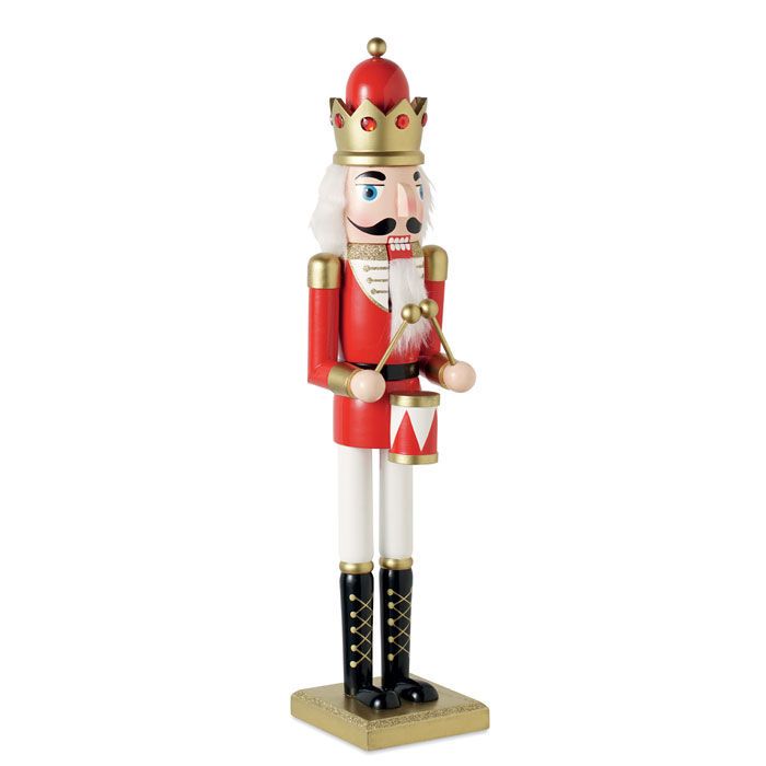 Große Nussknacker-Figur SUPER JOLY - rot-653