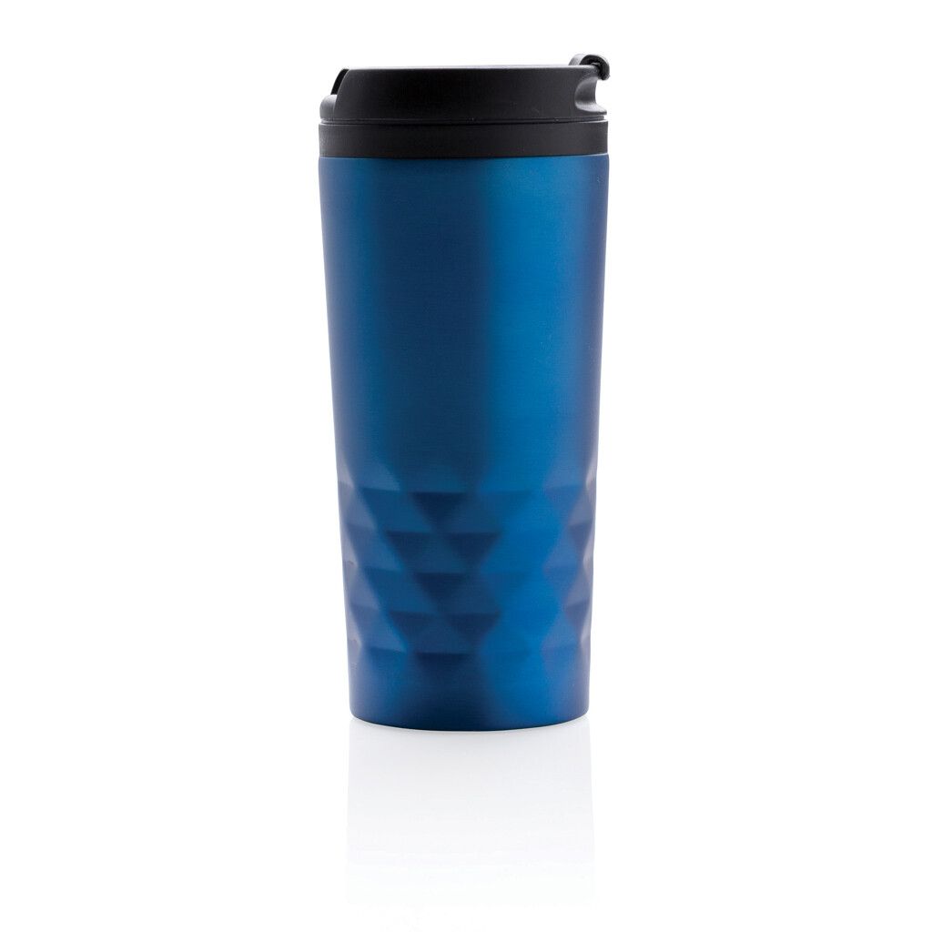 Geometrischer Becher - blau-189
