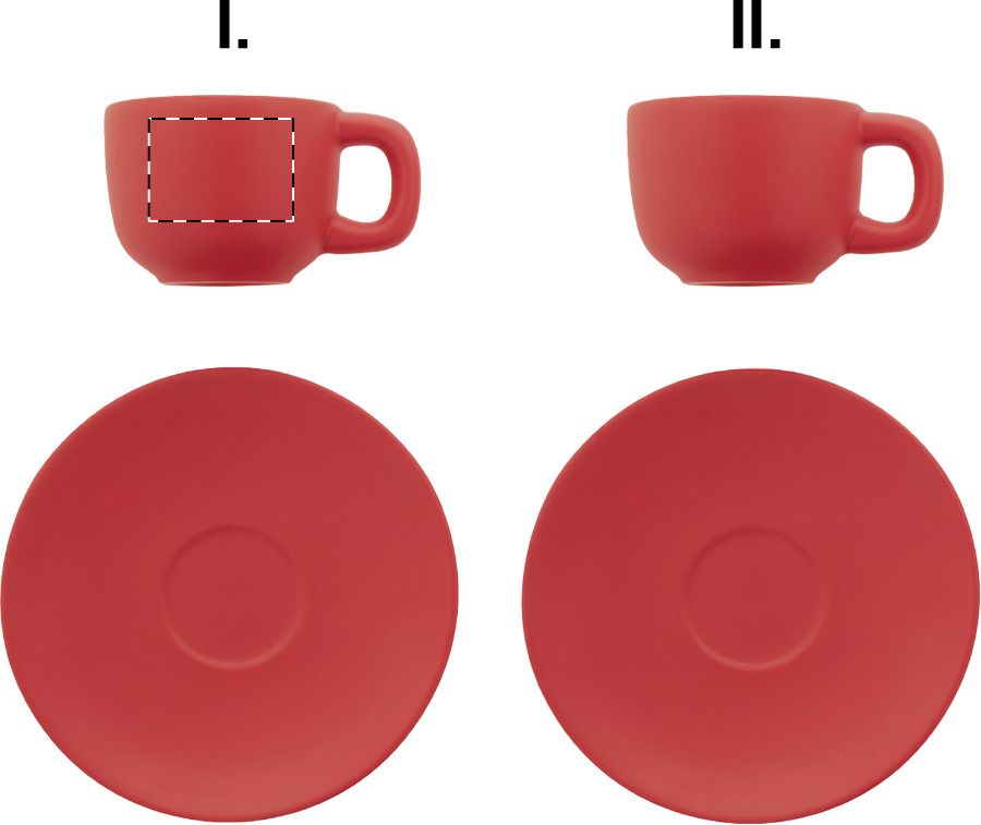 Veredelungsposition Tasse 1 - für Rechtshänder