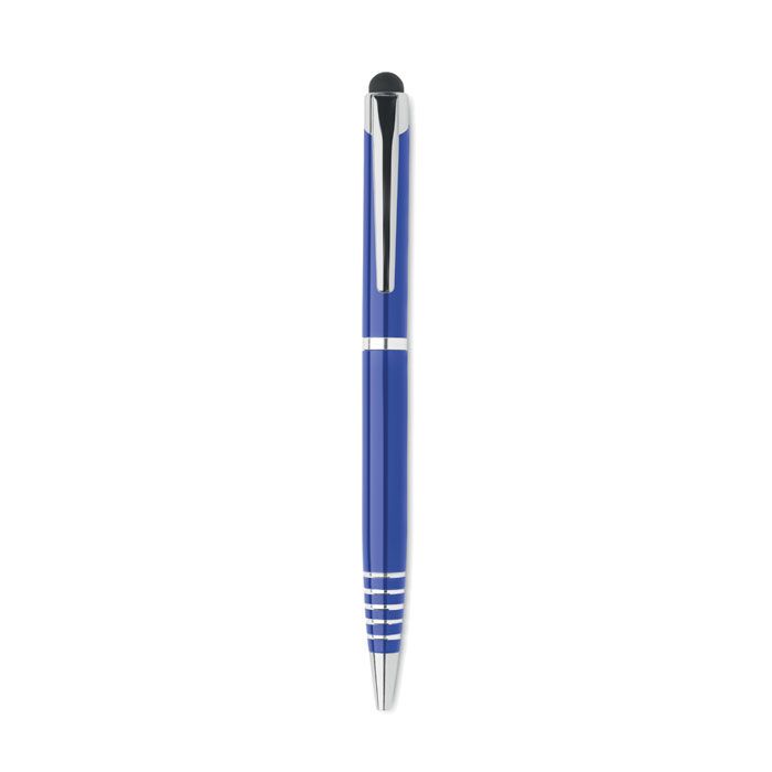 Drehkugelschreiber mit Stylus FLORINA - blau-586