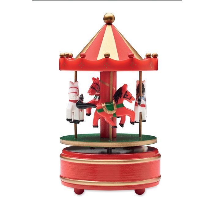Mini-Karussell-Spieldose WHIRLY - multicolour-295