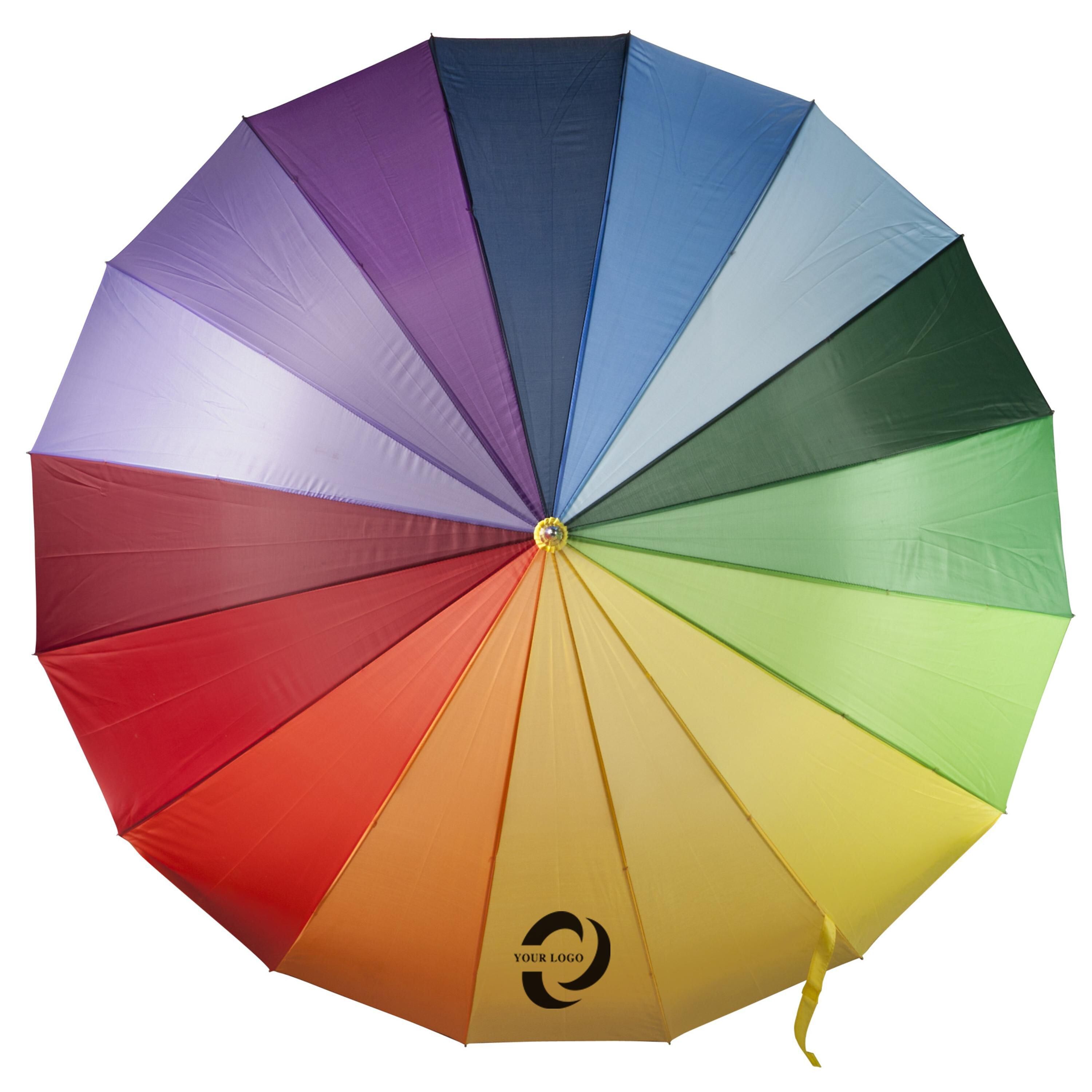Portierschirm aus Nylon Haya - custom - multicolor-824