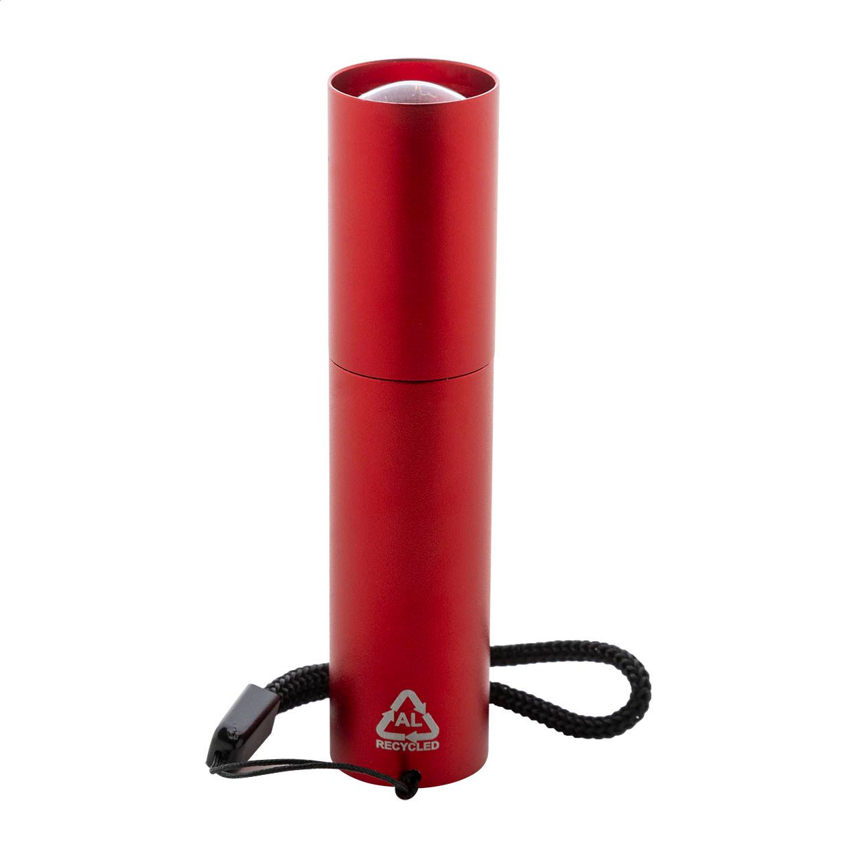 Chargelight Tone wiederaufladbare Taschenlampe aus recyceltem Aluminium - rot-184