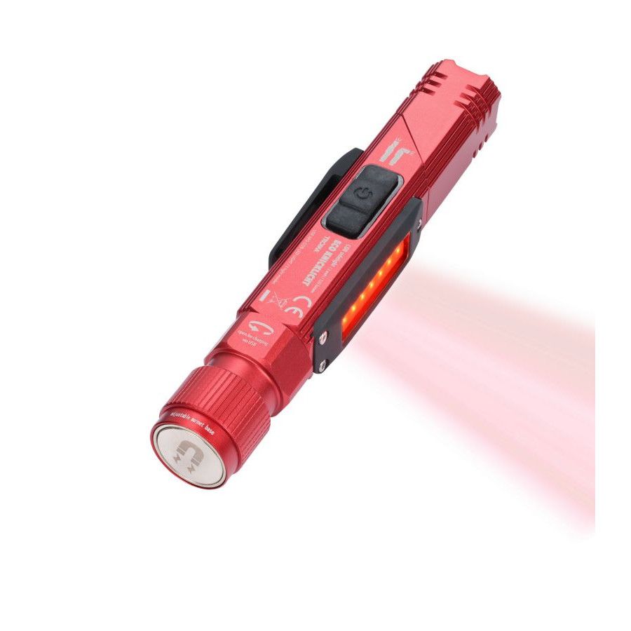 Troika Taschenlampe ECO KNICKLICHT - rot-610