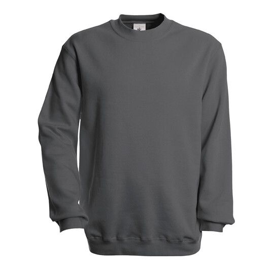 Unisex Set In Sweat - steel grey solid - L-583