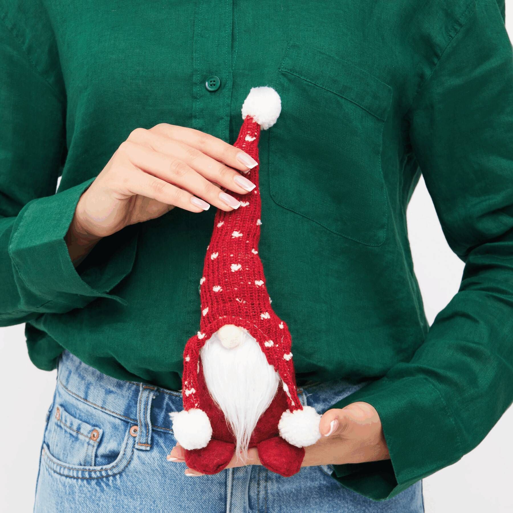 Weihnachts-Wichtel FRANZ - rot-606