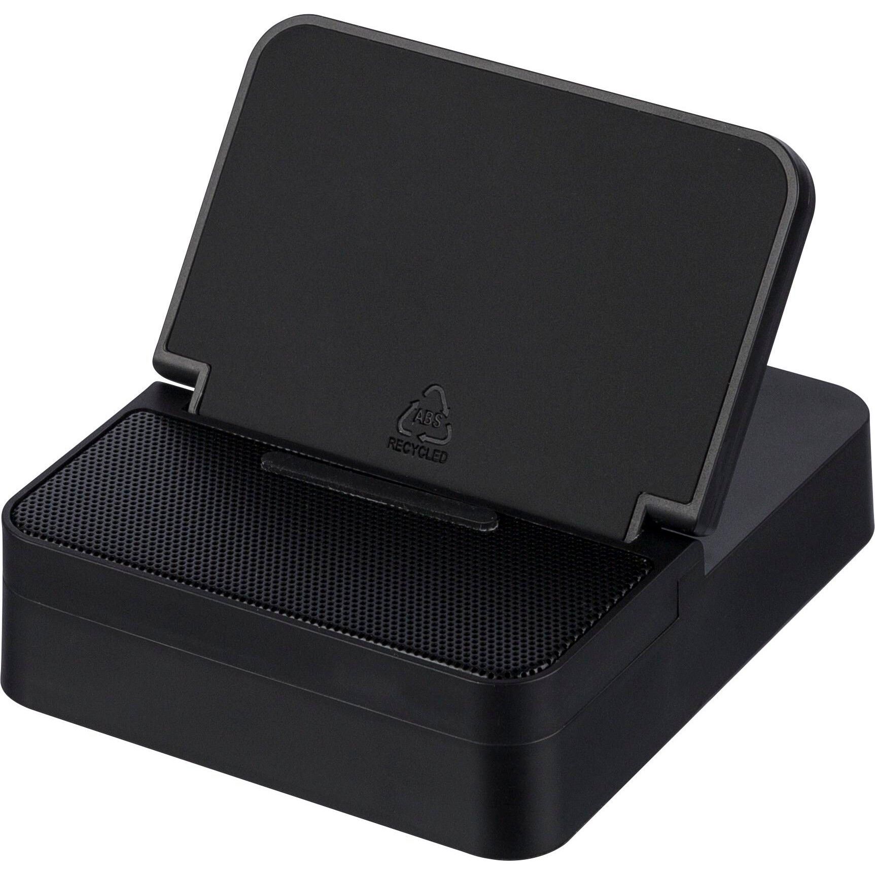Recyceltes ABS 3-in-1-Wireless-Ladegerät Elias - schwarz-120