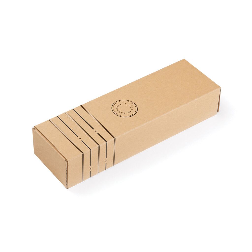 VINGA Bosler AWARE™ 21" faltbarer Schirm aus recyceltem PET - beige-879