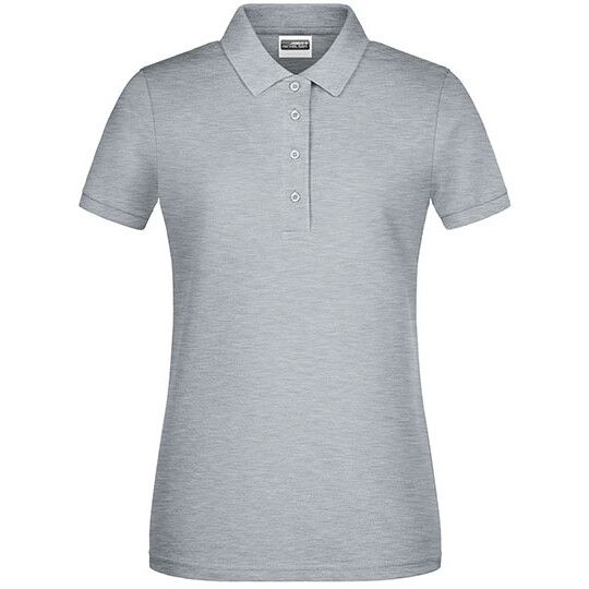 Ladies´ Basic Polo - grey heather-260
