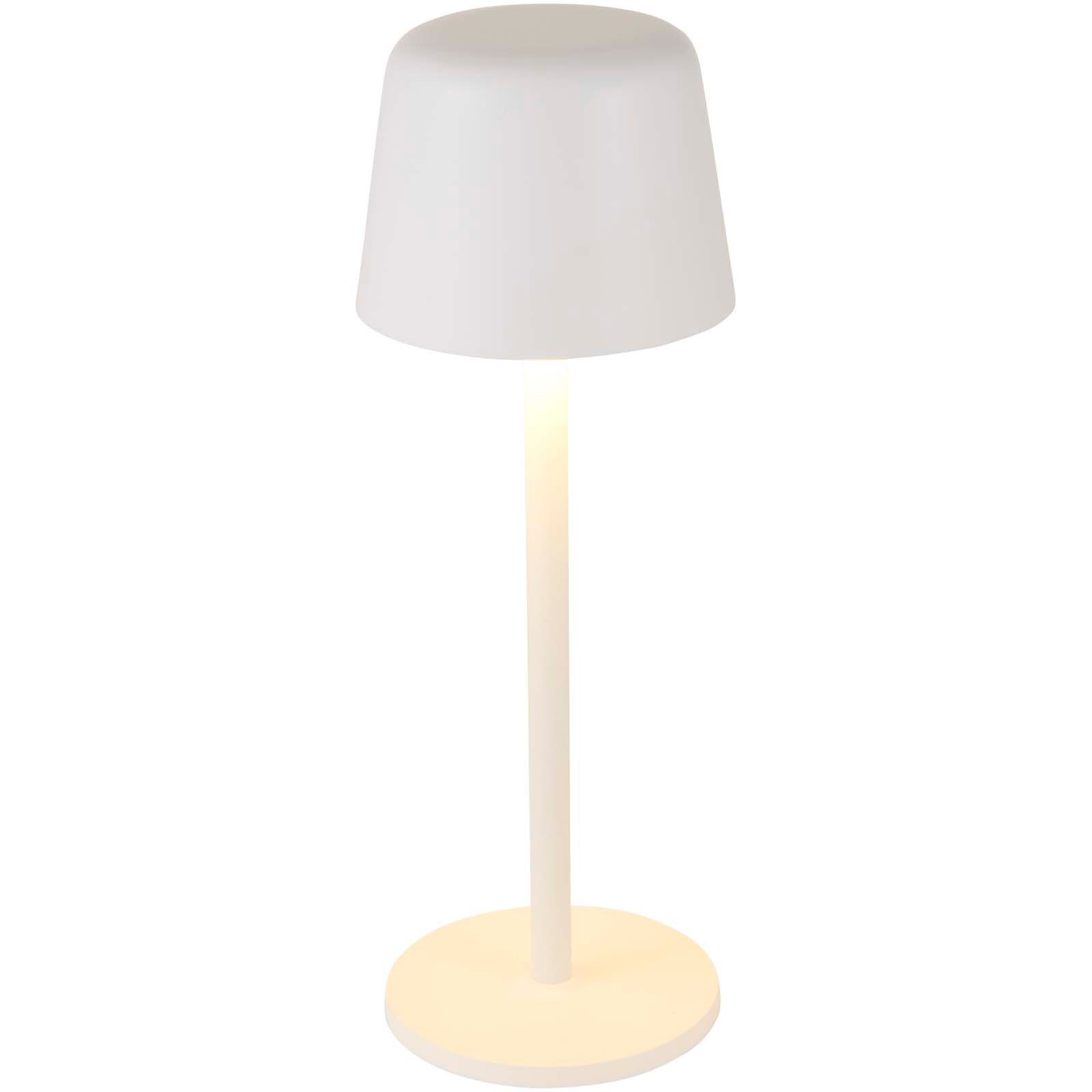 Alya Wiederaufladbare dimmbare Tischlampe mit 3 Lichtmodi - weiss-812