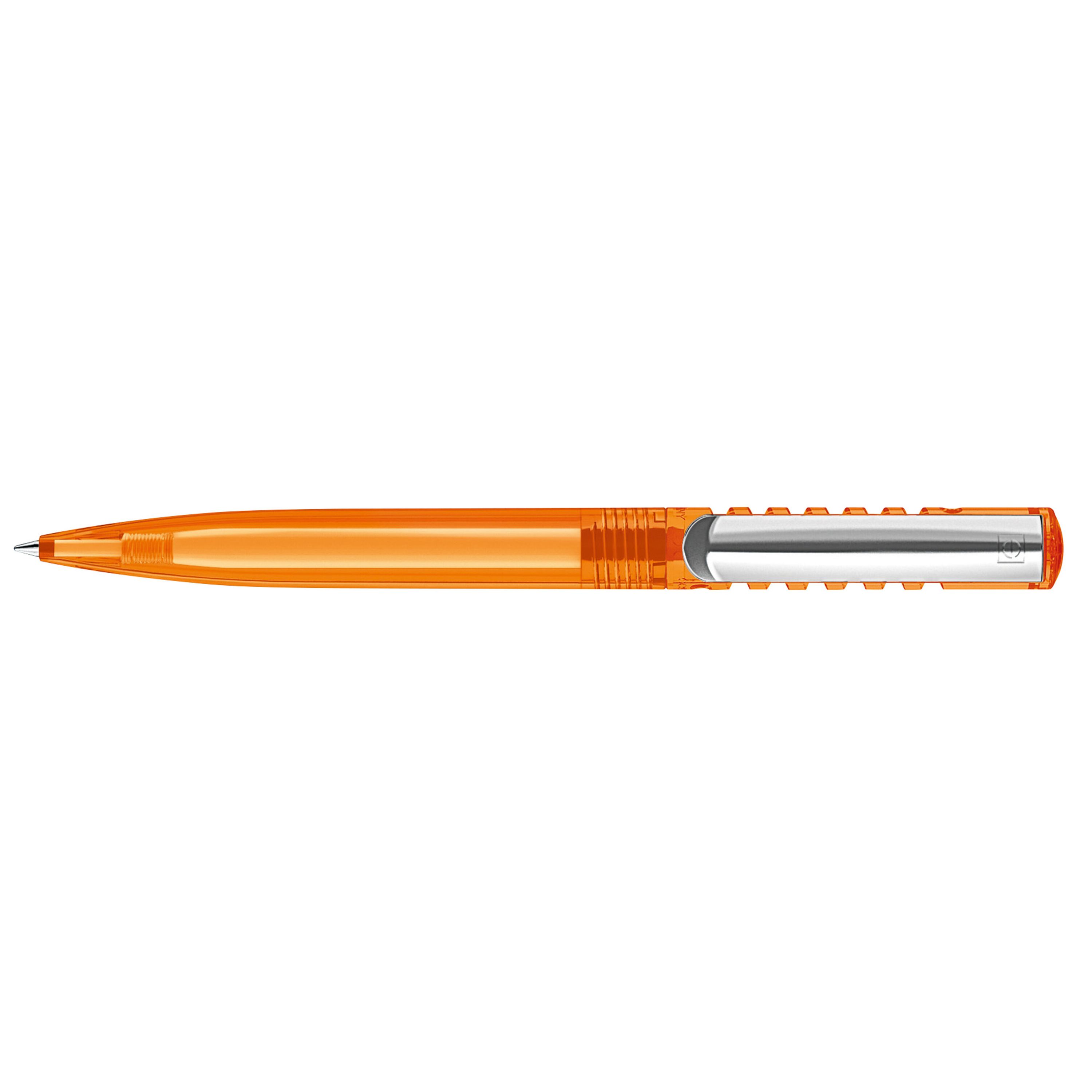 New Spring Clear MC Druckkugelschreiber - orange-757