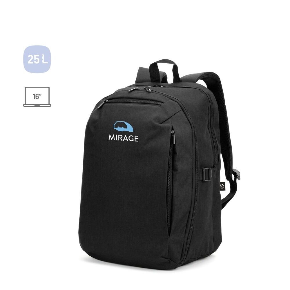 UDINE Rucksack aus Polyester - schwarz-943