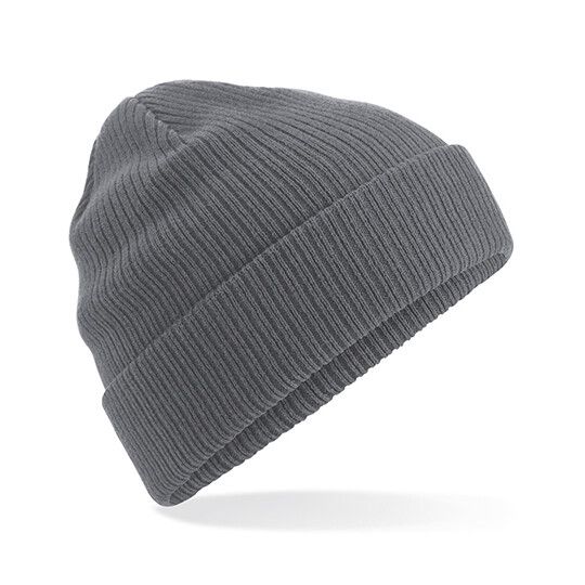 Organic Cotton Beanie - graphite grey-747