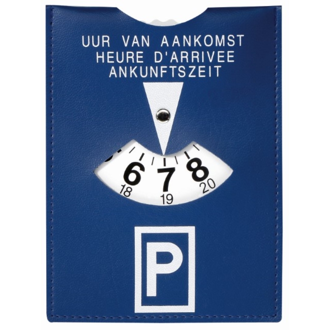 CreativDesign® Parkscheibe "Duo" - blau-657