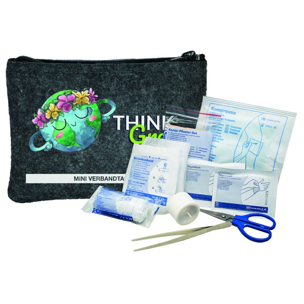 Mini Verbandtasche Filz 17-tlg.-676