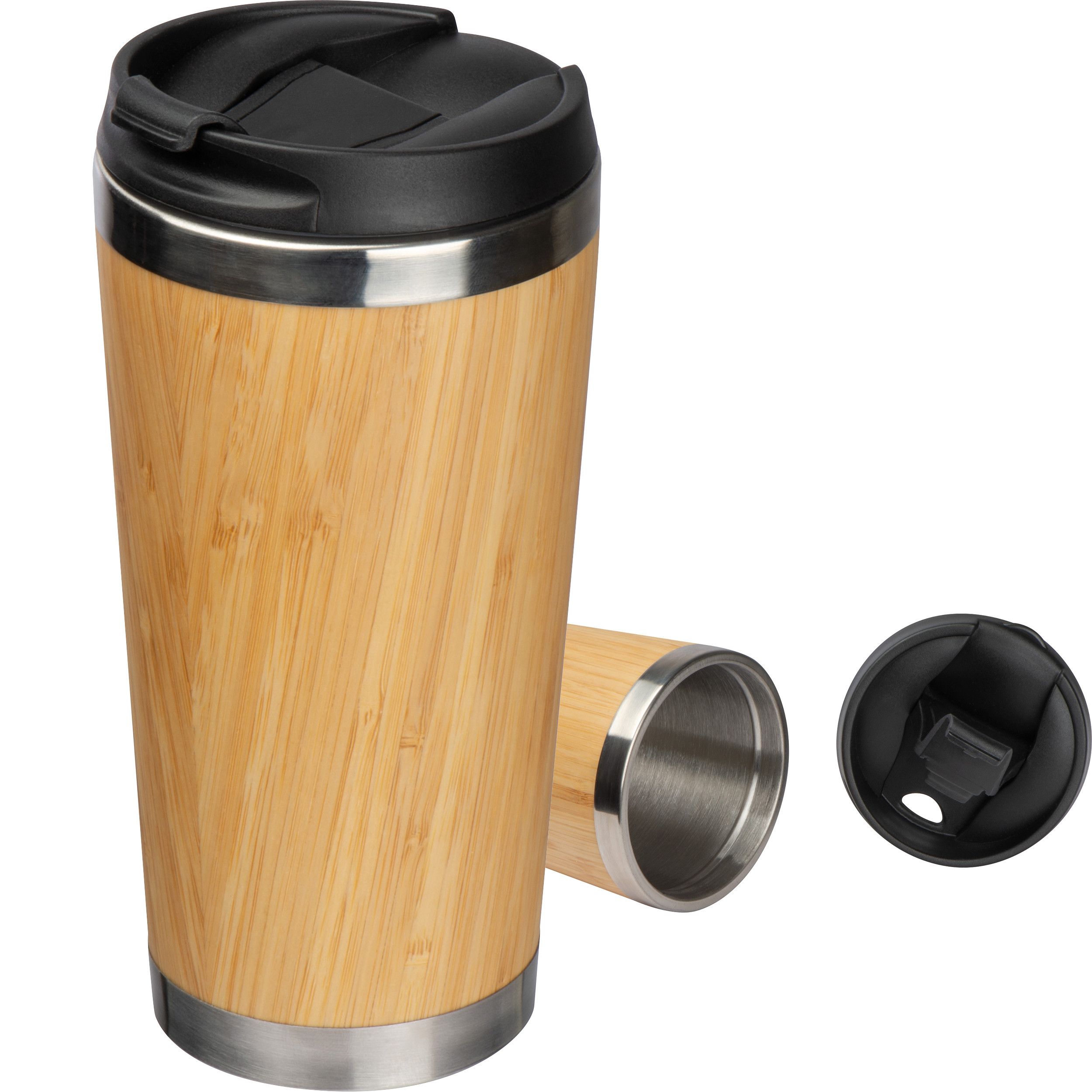 Isolierbecher Bamboogarden - beige-1000