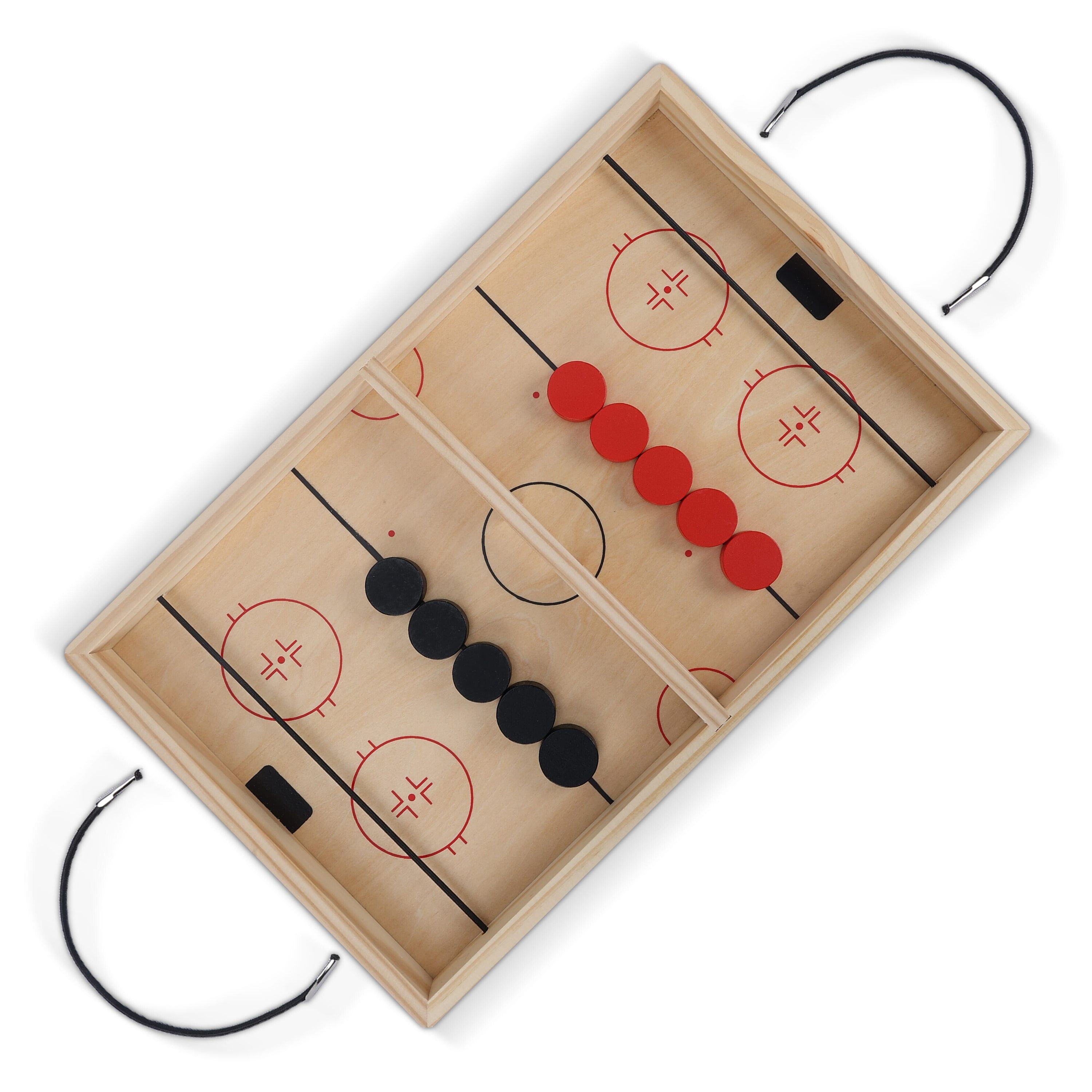 InSideOut Tisch-Puckhockey - holz  -  holz-67