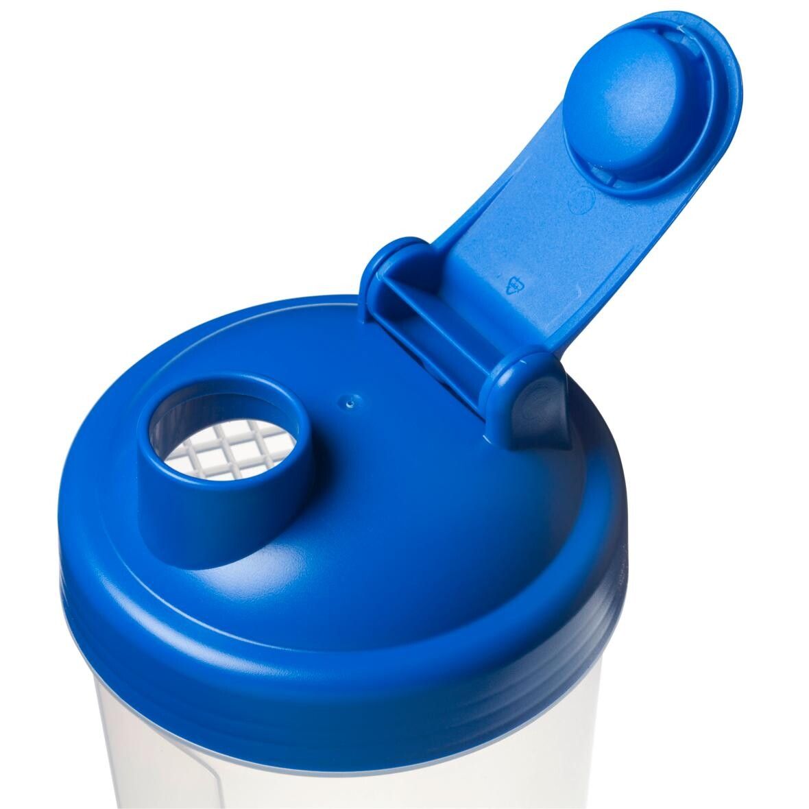 Shaker Protein, 0,60 l - weiß - transparent-453