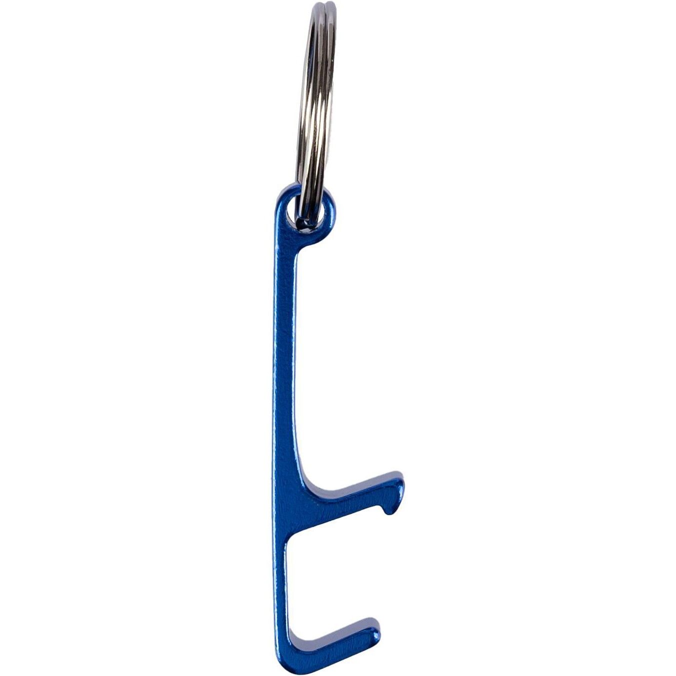 Schlüsselhalter aus recyceltem Aluminium Anneliese  - silber-601