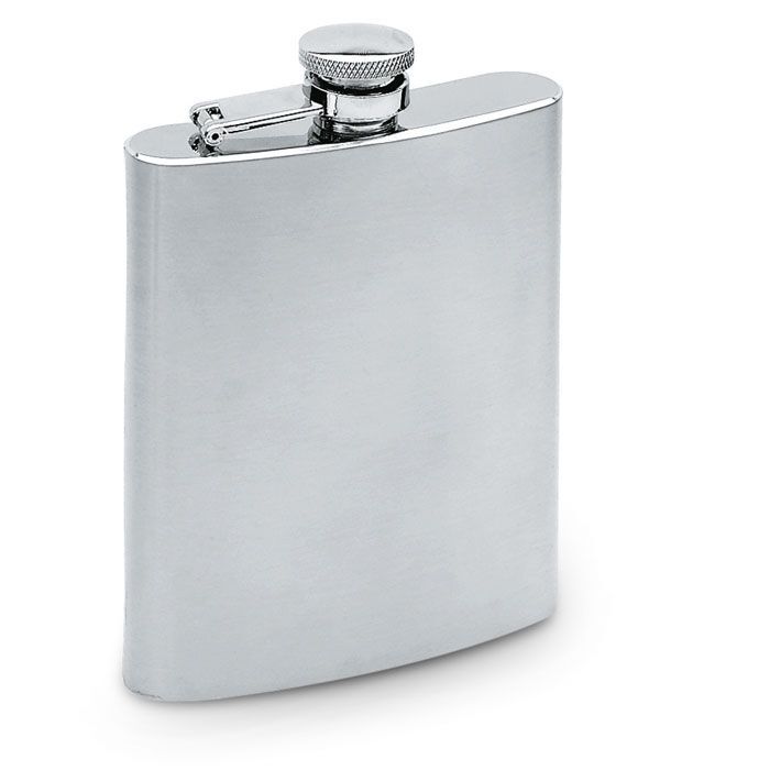Flachmann SLIMMY FLASK - mattsilber-772