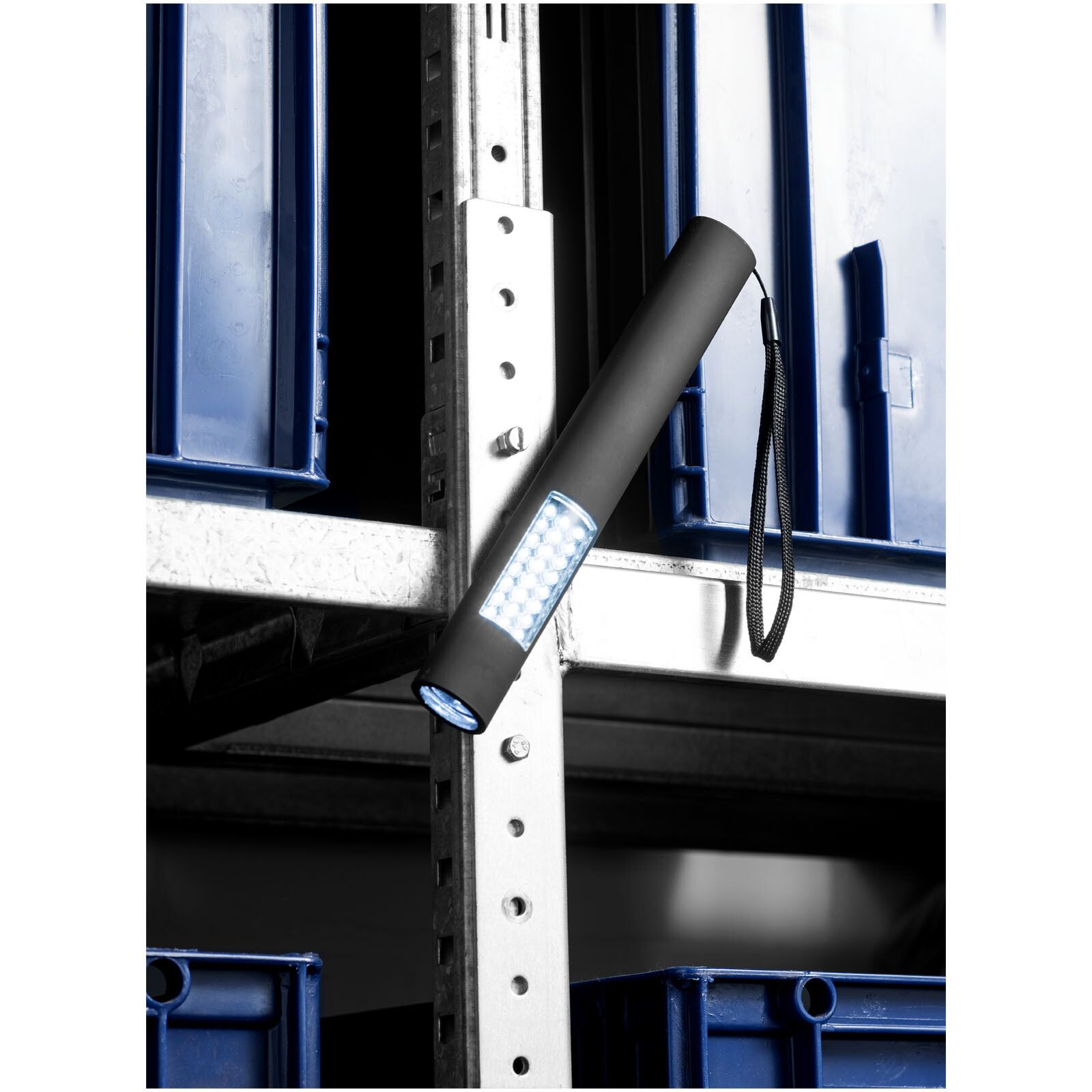 Lutz Magnet Taschenlampe mit 28 LEDs - schwarz-985