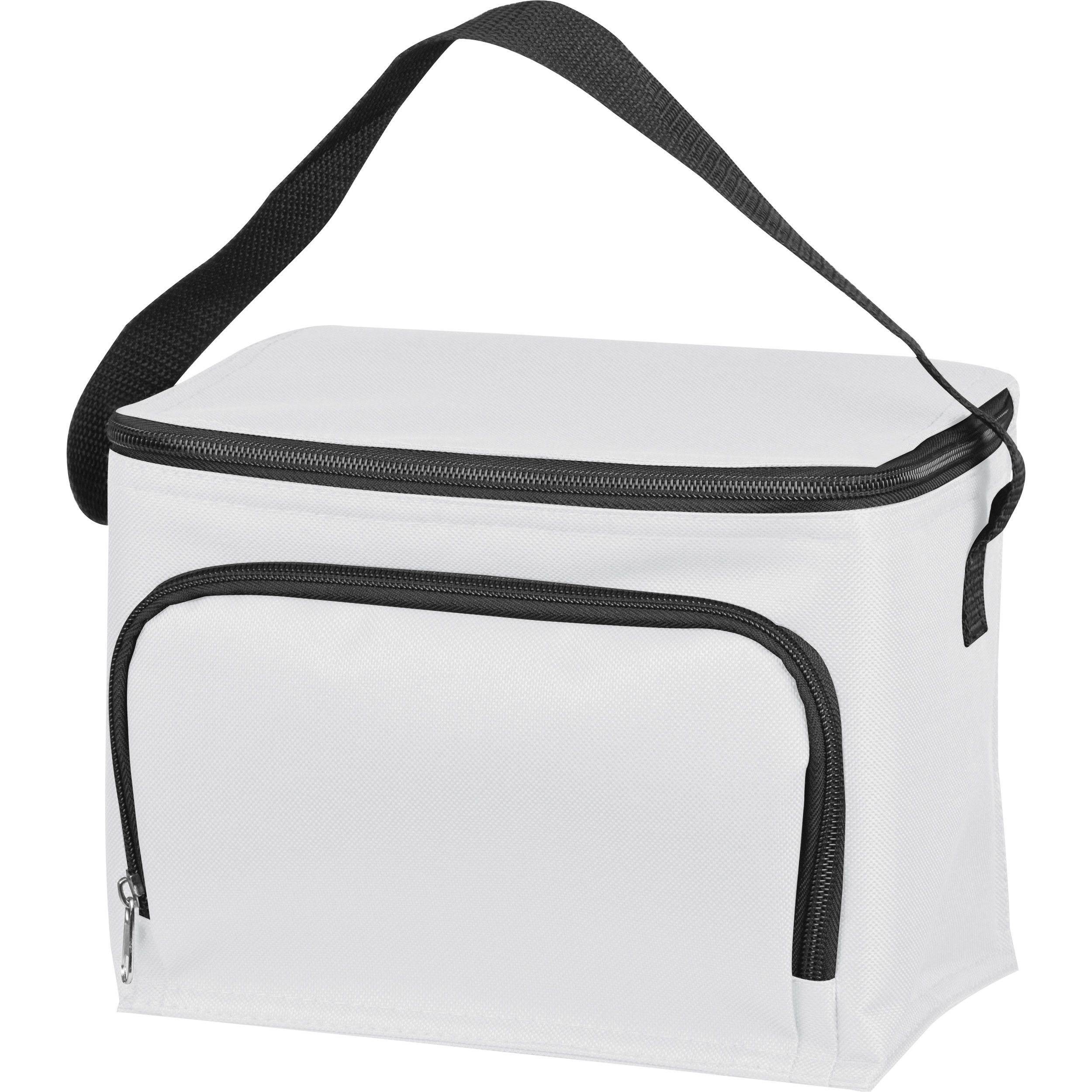 Kühltasche aus Polyester - weiß-255