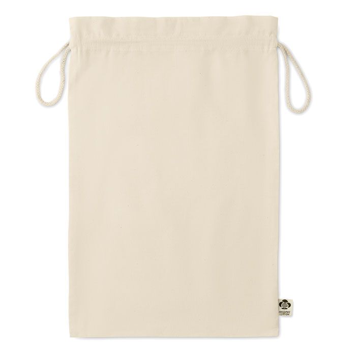 Großer Beutel Organic Cotton AMBER LARGE - beige-464