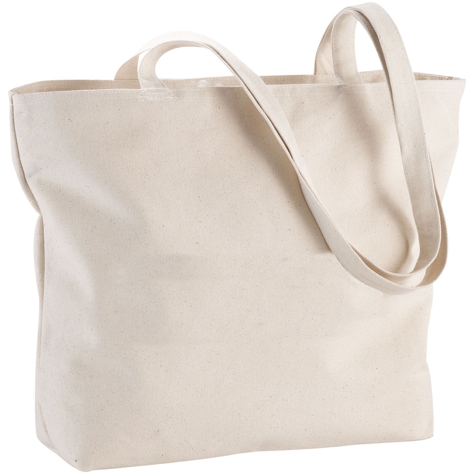 Ningbo 320 g/m Reißverschluss Tragetasche 15L - natural-209