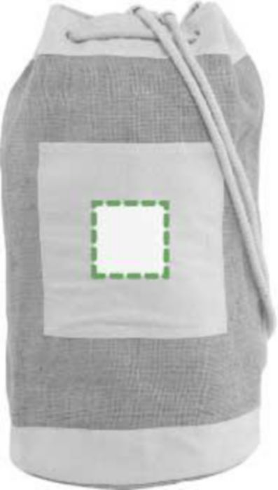 Veredelungsposition Tasche auf der Vorderseite