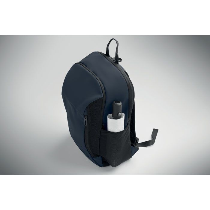 15" Laptop-Rucksack PU KOROVIN - marineblau-932
