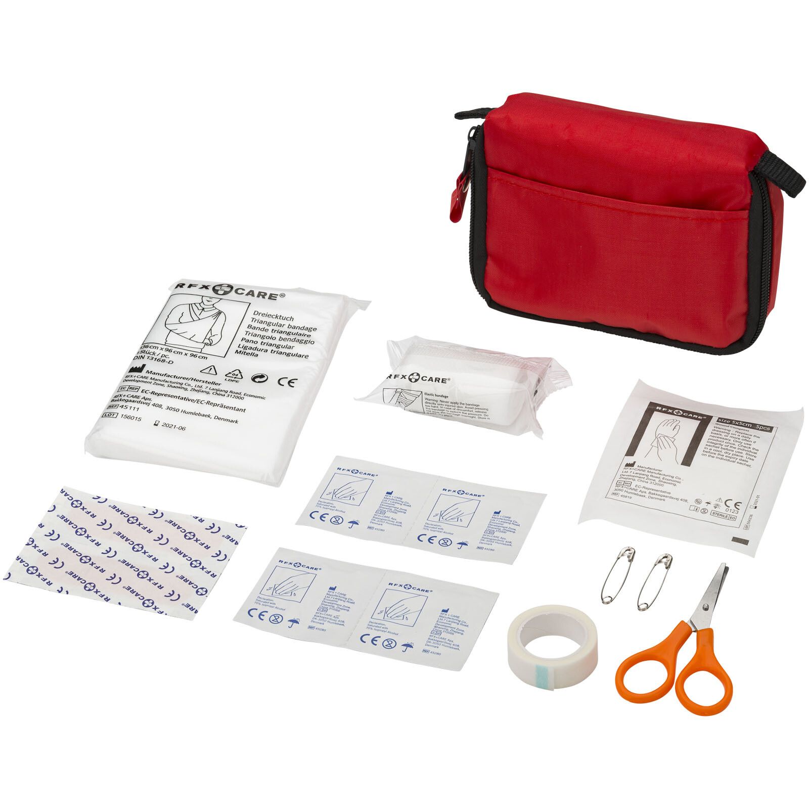 Save-me 19-teiliges Erste-Hilfe-Set - rot-17